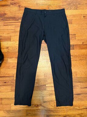 Men's Black Perry Ellis Dress Pants Size 34x32